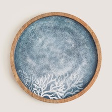 Chakra New Marine Sunum Tabağı 30CM Natural