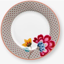 Pip Studio Fantasy Blooming Tales Haki Porselen Kahvaltı Tabağı 23 cm