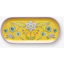 Pip Studio Lily & Lotus Sarı Porselen Servis Tabağı 33 cm