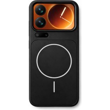 Fenza Xiaomi 17 Pro Uyumlu Kamera Korumalı Magsafe Wireless Şarj Özellikli Full Glass Arka Kapak