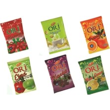 Ori 6 Çeşit Oralet Tozu / Karadut, Kuşburnu, Sütlü Muzlu, Portakal, Elma, Nane Limon 300 Gram