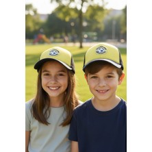 Aware Time 5-8 Yaş Unisex Çocuk Arkası Ayarlanabilir Aksesuarlı Yazlık Taraftar Şapka