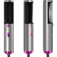 Acstore Saç Düzleştirici Fön Makinesi Saç Fırçası Profesyonel Üflemeli