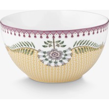 Pip Studio Lily & Lotus Sarı Porselen Salata Kasesi 15 cm