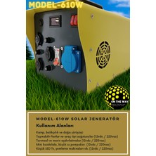 On The Way OTW 610W Taşınabilir Güç İstasyonu – Lifepo4 Bataryalı Solar Jeneratör
