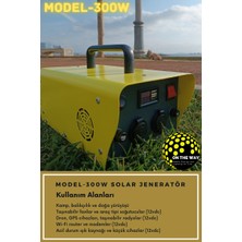 On The Way OTW 300W Taşınabilir Güç İstasyonu – Lifepo4 Bataryalı Solar Jeneratör