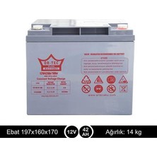 Or-Tec 42AH 12V Engelli Araç Aküsü