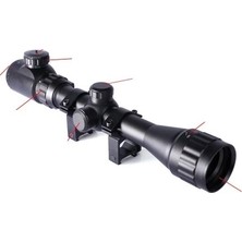 Acstore 3-9X32AOEG Çift Işık Kırmızı Yeşil Kaynaklı Dürbünü