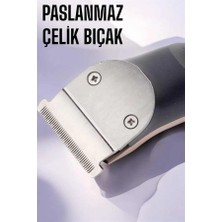 Acstore Paslanmaz Çelik Bıçaklı Hassas Çelik Bıçaklı Tıraş Makinesi