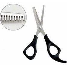 Acstore Berber Kuaför Ara Makası 6 cm Paslanmaz Çelik Plastik Saplı Makas