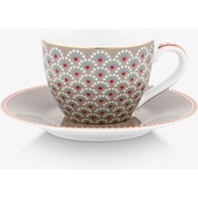 Pip Studio Fantasy Blooming Tales Haki Porselen Kahve Fincanı 120 ml