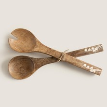 Chakra Fuchsia Salata Servis Seti Natural