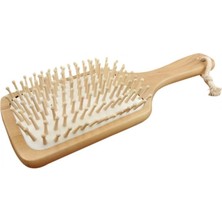 Acstore Doğal Ahşap Saç Fırçası Bambu