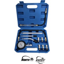 North 102 / Kompresyon Test Cihazı Benzinli Hortumlu Set M10+M18