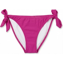 Zi Pembe Kalın Ip Bağcıklı Bikini Altı