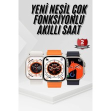 Acstore 2025 Model Akıllı Saat Kordon Hediyeli Çağrı Cevaplama Uzun Pil Süreli Android Ios Uyumlu