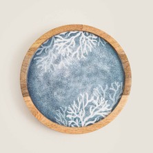 Chakra New Marine Sunum Tabağı 25CM Natural