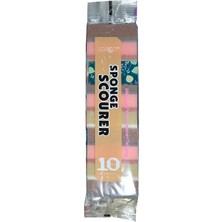 Sponge Scourer Renkli Sünger 10 Adet
