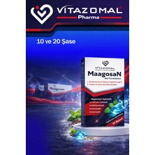 Maagosan MİDE YANMASIN DA ETKİLİ 10G 20 Tek Içimlik Jel Şase Miad 11/25