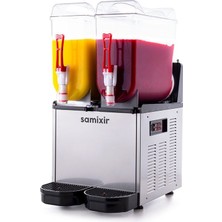 Samixir Samıxır Slush Twin Meyve Suyu Dispenseri 12+12 Litre