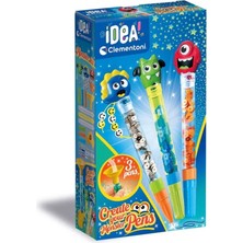 Flamex  18828 Idea Clemetoni - Mini Kalem Laboratuvarı - Canavarlar