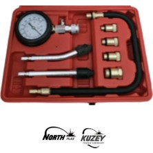 North 101 / 8 Parça Motor Kompresyon Test Cihazı