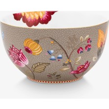 Pip Studio Fantasy Blooming Tales Haki Porselen Salata Kasesi 15 cm
