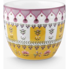 Pip Studio Lily & Lotus Sarı Porselen Yumurtalık 5 cm