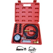 North 104 / Araç Oto Yağ Basıncı Test Cihazı Basınç Ölçer 13 Parça