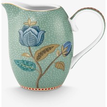 Pip Studio Fantasy Blooming Tales Mavi Porselen Sütlük 250 ml