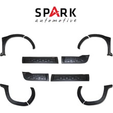 Spark Oto Aksesuar Dacia Duster 2010-2017 Yıl Aralığı Uyumlu Hornet Dodik Set 12 Parça