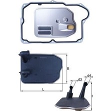 Mahle Otomatık Sanzıman Yagı Fıltre Setı Mercedes W176 W177 W246 W247 C117 C118 10156 A2463772400