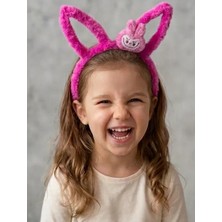 Sweet Twins Accessories Labubu Tavşan Kulaklı Peluş Kız Çocuk Tacı