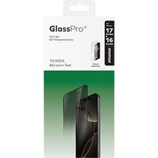 Momax PZAP25DIVXLD Glasspro+ Antı-Spy Hd Tempered Glass IPHONE 17 Pro Max Sıyah