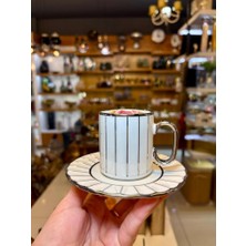 Acar Aısha Gümüş Tek Kişilik Türk Kahvesi Fincanı