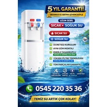 Blusky Arıtmalı Su Sebili Sıcak Soğuk