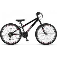 Ümit Rock V Erkek Çocuk Bisikleti 20 Jant 18 Vites Black Red