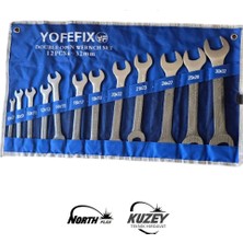Yofefıx 12 Parça Çift Ağızlı Anahtar Takımı (6-32 Mm)