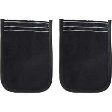 Marsilyan 2 Adet Osmanlı Kalın Siyah Banyo Hamam Kesesi 25X17 cm