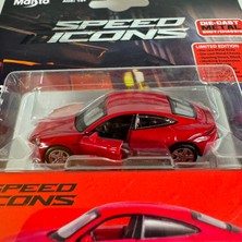 Maisto Speed Icons Porshce Taycan Turbo S Kırmızı 1:64 Ölçek Model Araba