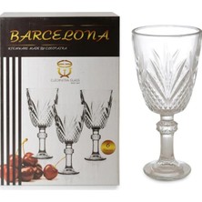 Marsilyan Barcelone 6 Lı Ayaklı Bardak -9098