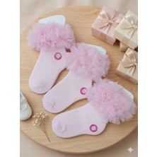 Ünlü Çorap Tütü Çorap Pembe 3çift