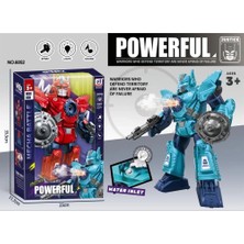 AyrStore Buğz DF-605 Işıklı Müzikli Buhar Atan Robot -Vrd