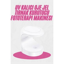Marsilyan Kalıcı Oje Kurutucu Mini Uv Işınlı Taşınabilir Hızlı ve Pratik Oje Kurutucu