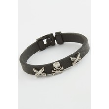 Marsilyan Kuru Kafa Kaliteli Suni Deri Bileklik