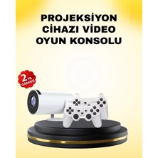 Marsilyan Film Dizi ve Oyun Için Taşınabilir Kablosuz Mini Projeksiyon