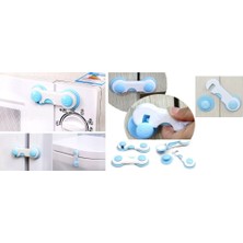 Marsilyan Çocuk Koruma Kilidi - Geçmeli 2 Adet Dolap Kilidi