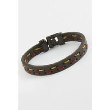 Marsilyan Taraftar Kaliteli Suni Deri Bileklik