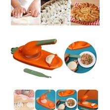 Marsilyan Havuç Tasarımlı Pratik Hamur Açıcı Mantı Börek Poğaça Hamur Açma Aparatı Ravioli Mantı