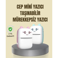 Marsilyan Taşınabilir Mini Termal Yazıcı 200 Dpı Bluetooth Bağlantılı